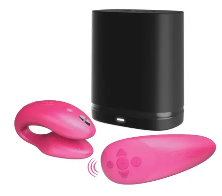 We-Vibe Chorus Cosmic Pink fleksibilni vibrator sa dva motora za parove