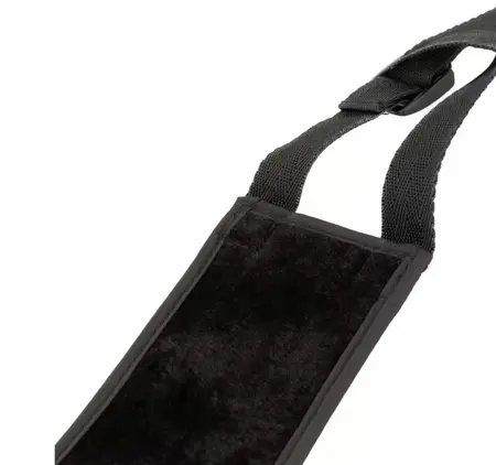 AMORELIE Kink Clutch Me Adjustable Wrist Cuff Black - Durable & Soft Lining