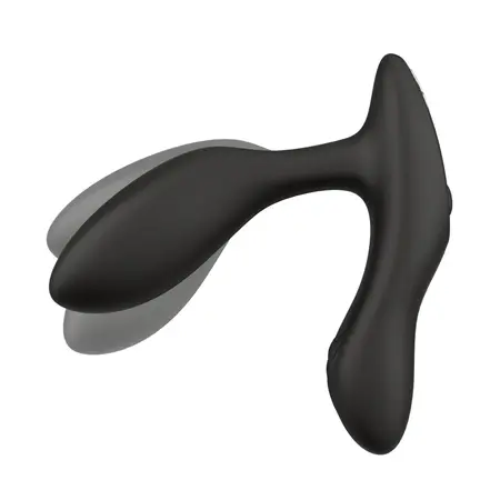 We-Vibe Vector+ Charcoal Black Flexible Dual-Motor Intimate Device