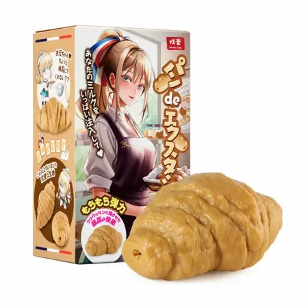 Seiraku Toys Bread of Ecstasy kompaktan intimni stimulator u obliku kroasana