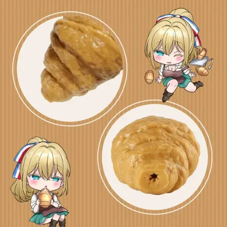 Seiraku Toys Bread of Ecstasy kompaktan intimni stimulator u obliku kroasana