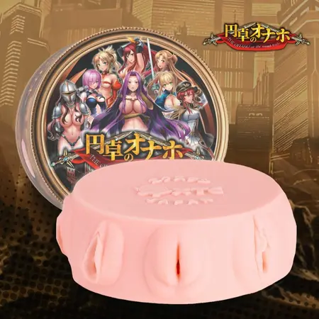 Seiraku Toys XTC Japan Onaho of the Round Table Set Peach, komplet od 8 različitih masturbatora