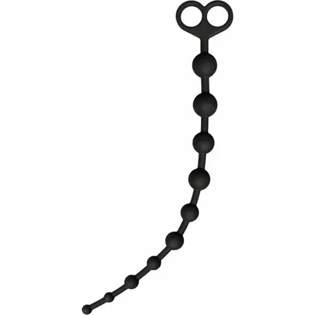 TOYJOY fleksibilne silikonske intimne kuglice 34cm crne