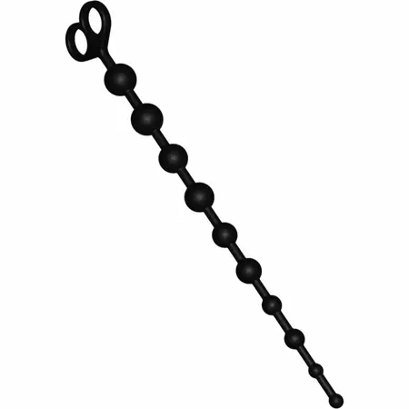 TOYJOY fleksibilne silikonske intimne kuglice 34cm crne
