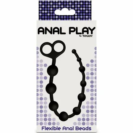 TOYJOY fleksibilne silikonske intimne kuglice 34cm crne
