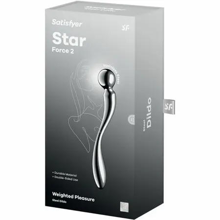 Satisfyer Star Force 2 dvostrani intimni stimulator od nerđajućeg čelika