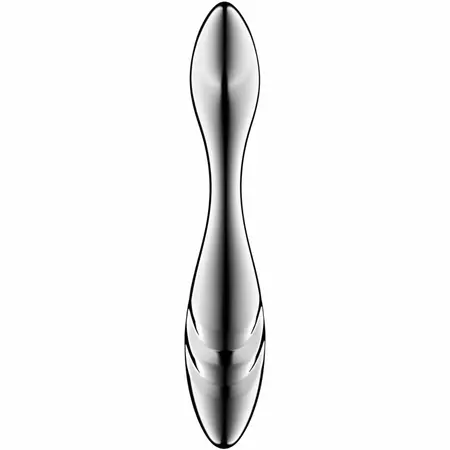 Satisfyer Pure Gravity 3 dvostrani intimni masažer od nerđajućeg čelika
