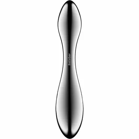Satisfyer Pure Gravity 3 dvostrani intimni masažer od nerđajućeg čelika