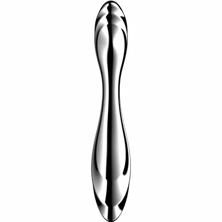 Satisfyer Pure Gravity 2 dvostrani masažer od nerđajućeg čelika 27 cm