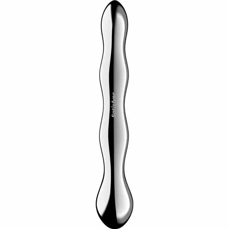 Satisfyer Cosmic Crest 2 Čelični Dvostrani Intimni Masažni Štapić 20.5cm