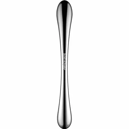 Satisfyer Cosmic Crest 1 dvostrani intimni masažer od nerđajućeg čelika 21cm