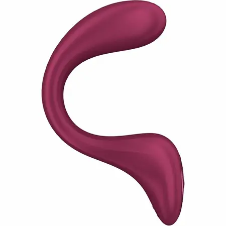 Satisfyer G for Goddess 2 intimni masažer sa dva motora, bordo silikon