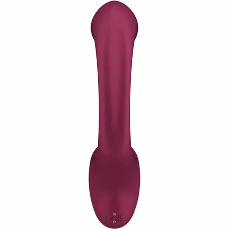 Satisfyer G for Goddess 2 intimni masažer sa dva motora, bordo silikon