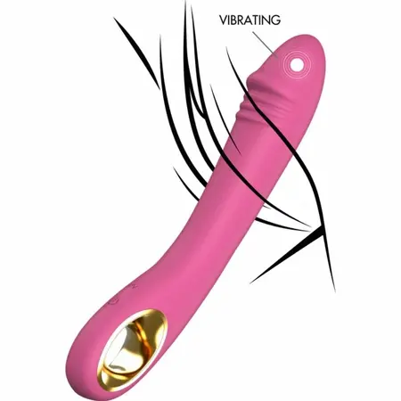 TOYJOY Maia vibrator za G tačku, 10 modova, silikon, 21 cm, roze