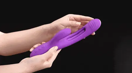 HoneyPlayBox Bora Multi-Zone Vibrator Red - Triple Action, Waterproof, Silicone