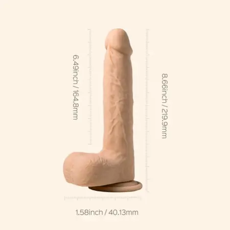HoneyPlayBox Luis Thrusting Intimate Machine with Warming, 22 cm, Silicone