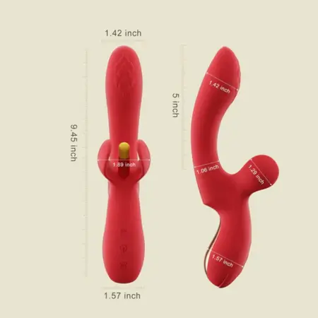 HoneyPlayBox Fortexa Red, aparat za preciznu stimulaciju A tačke sa tapkanjem i kontrolom preko aplikacije