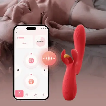 HoneyPlayBox Fortexa Red, aparat za preciznu stimulaciju A tačke sa tapkanjem i kontrolom preko aplikacije
