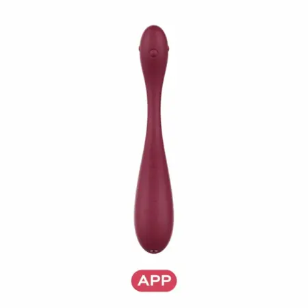 Honey Play Box PUFF pametni Kegel trenažer u crvenoj boji sa podesivim sistemom kontrole preko aplikacije