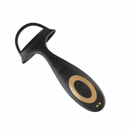 HoneyPlayBox Cyrus Pro Thrusting Anal Massager Black Silicone App-Controlled