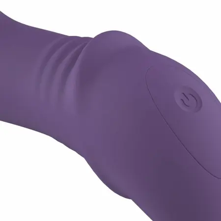 Teazers Mini Thrusting Uređaj Ljubičasti - Kompaktni Punjivi Masažer