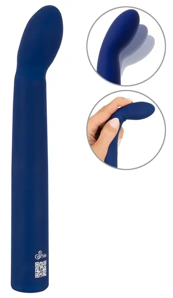 Sweet Smile fleksibilni vibrator za G-tačku, 12 modova, vodootporni silikon, 18.6 cm