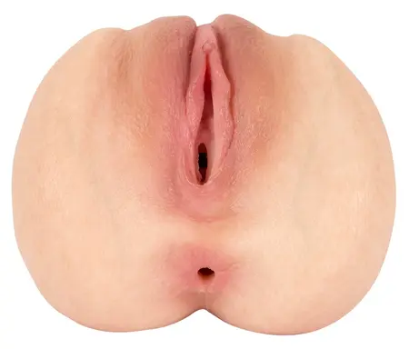Realistixxx RealStroker anatomski dvokanalni silikonski model 17.5 cm
