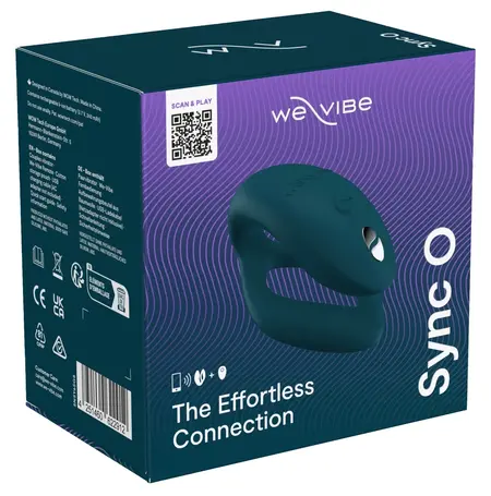 We-Vibe Sync O Green Velvet Intimate Partner Device, 10+ Modes, App Control