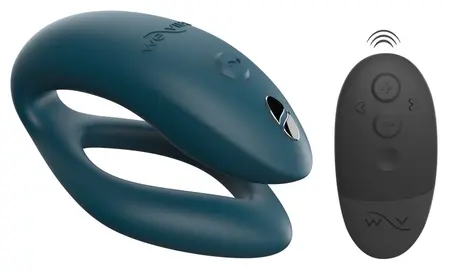 We-Vibe Sync O Green Velvet Intimate Partner Device, 10+ Modes, App Control