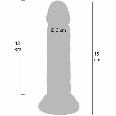 ToyJoy Get Real Deluxe 15 cm intimni model dvostruke gustine, bež
