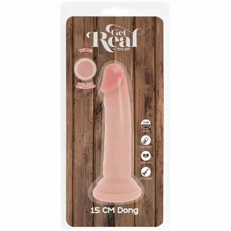 ToyJoy Get Real Deluxe 15 cm intimni model dvostruke gustine, bež