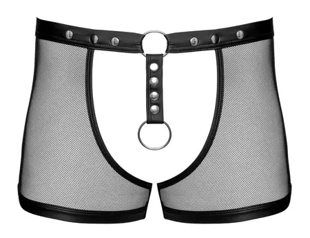 Svenjoyment muški jockstrap L sa prozirnom mrežicom i wetlook efektom i podesivim pojasom