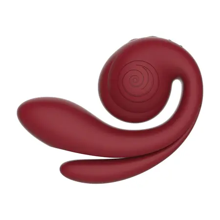 SVibe GIZI Pro intimna mašina sa trostrukim delovanjem bordo fleksibilan dizajn