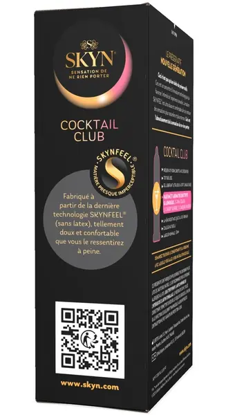 SKYN Cocktail Club Sensoprene aromatizovani kondomi bez lateksa 9 komada