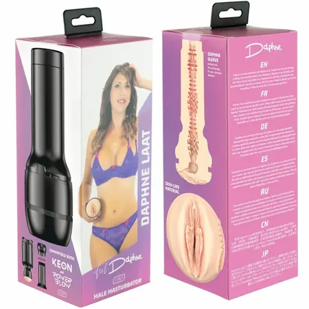 Kiiroo Feel Daphne Laat intimna mašina kompatibilna sa PowerBlow sistemom 22cm