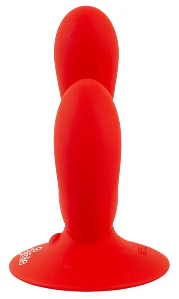 Sweet Smile Dual Vibrator fleksibilni intimni sistem sa vakuum postoljem roze