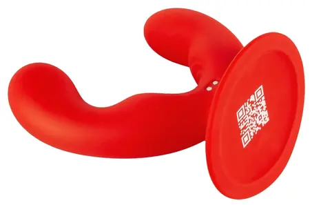 Sweet Smile Dual Vibrator fleksibilni intimni sistem sa vakuum postoljem roze