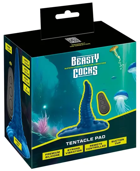You2Toys Beasty Cocks Tentacle Pad metalni silikonski intimni uređaj, veliki