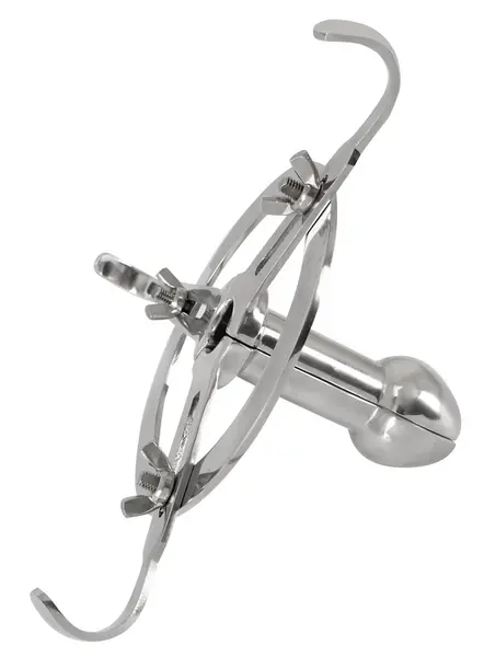 Fetish Collection Anal Deluxe podesivi analni čep od nerđajućeg čelika 12.5cm