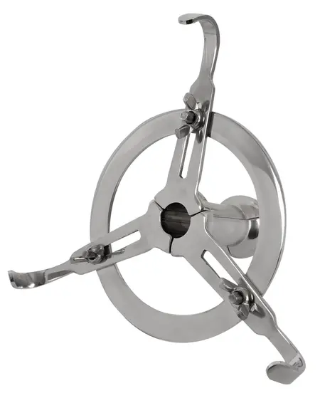 Fetish Collection Anal Deluxe podesivi analni čep od nerđajućeg čelika 12.5cm