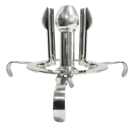 Fetish Collection Anal Deluxe podesivi analni čep od nerđajućeg čelika 12.5cm