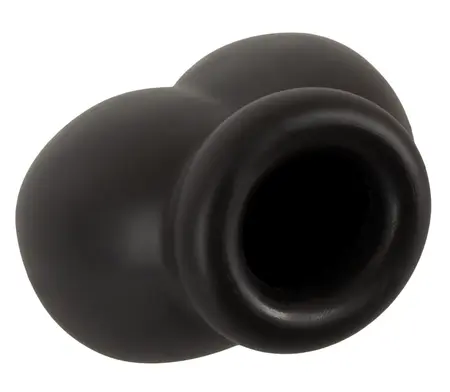 Erecto anatomski prsten za testise od tečnog silikona 7x8.5cm crni