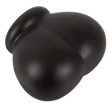 Erecto anatomski prsten za testise od tečnog silikona 7x8.5cm crni