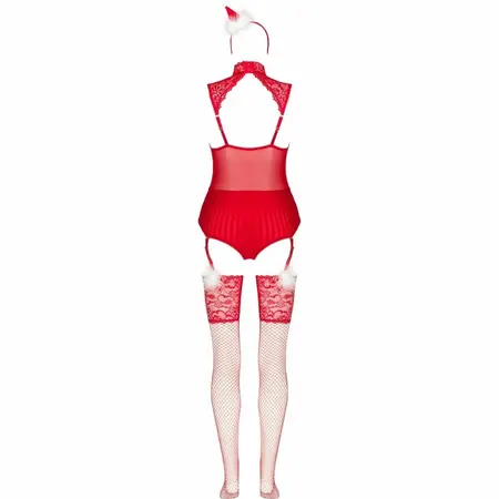 Livco Corsetti Fashion Limpid Snowflakes LC 90604 praznični set L/XL