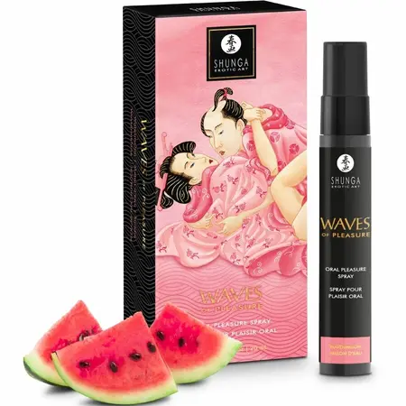 Shunga Waves Pleasure Sprej Lubenica 20ml - Hidratantna Oralna Formula