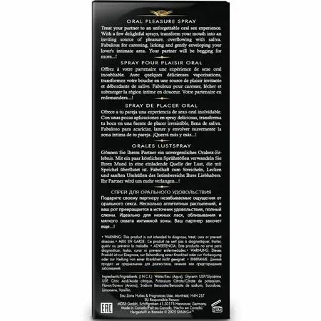 Shunga Waves Pleasure Sprej Lubenica 20ml - Hidratantna Oralna Formula