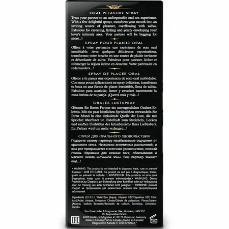 Shunga Waves Oral Sprej Egzotično Voće 20ml - Aromatizovana Hidratantna Formula