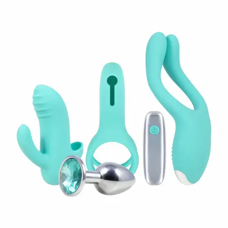 Adam & Eve Summerbox Summer of 69 - Intimate Couple Set, Turquoise Edition
