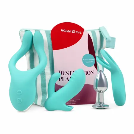 Adam & Eve Summerbox Summer of 69 - Intimate Couple Set, Turquoise Edition