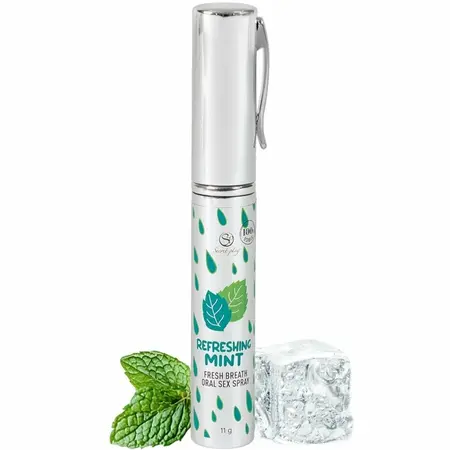 Secret Play Mint sprej za svež dah 11g, veganski, bez šećera, na bazi vode
